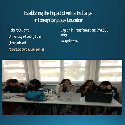Establishing the Impact of Virtual Exchange in Foreign Language Education
