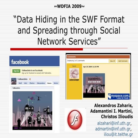 SWF Data hiding