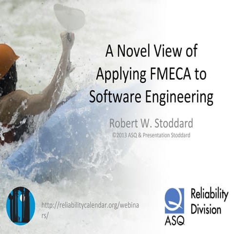 A Novel View of Applying FMECA to Software Engineering