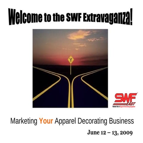 Embroidery Extravaganza  Marketing Presentation