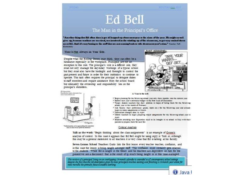 Final reflection example image