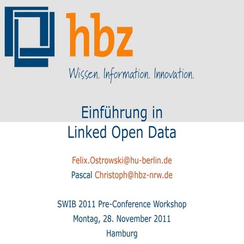 Einführung in Linked Data