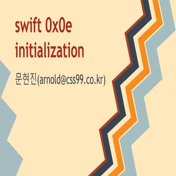 Swift 0x0e 초기화