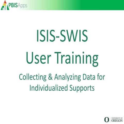 Swift at isis swis training (2016)