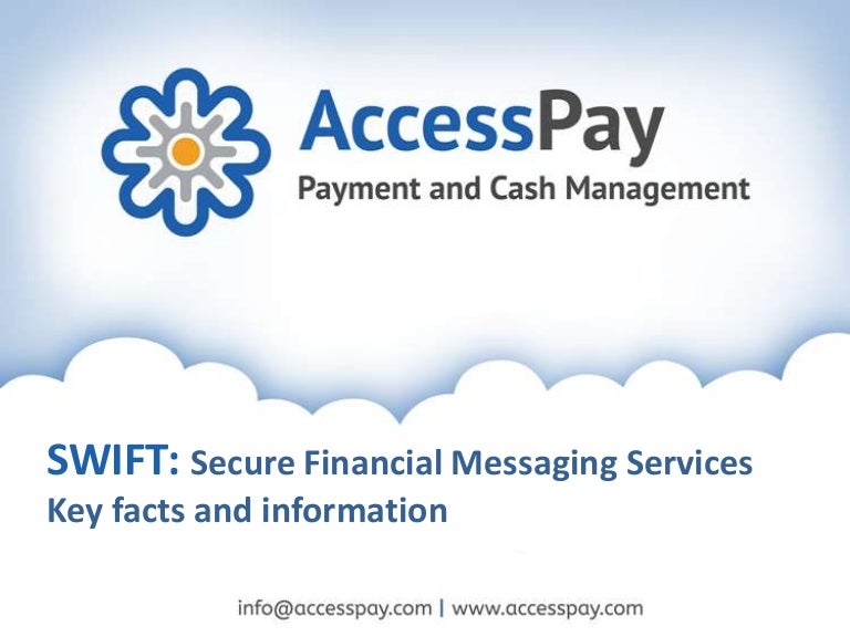 SWIFT secure financial messaging services key facts and information