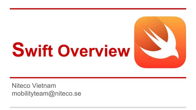 Swift Overview