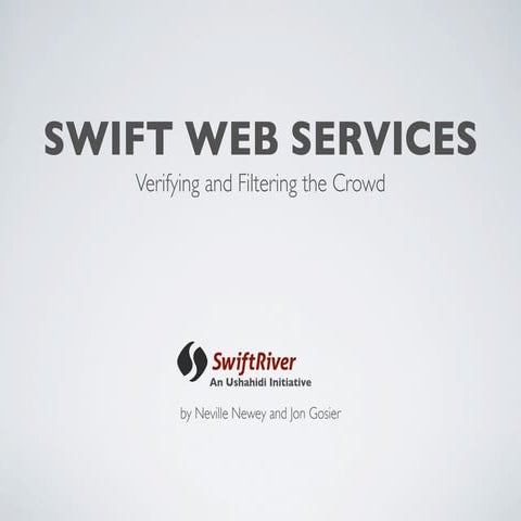 Swift Web Services Overiview