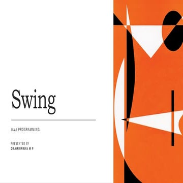Programming in Java : concept of Swing.pptx