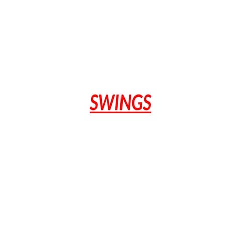 Comprehensive Guide to Java Swing GUI Components and Features | PPTX