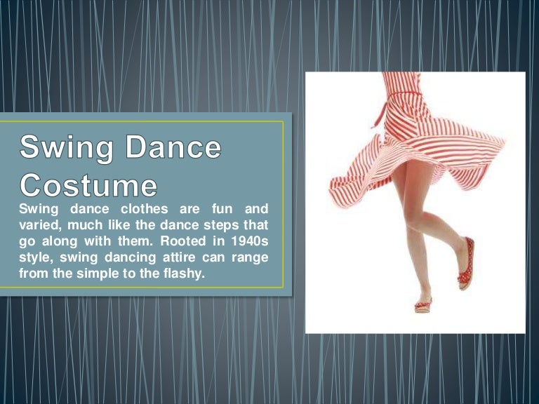 Swing dance costume