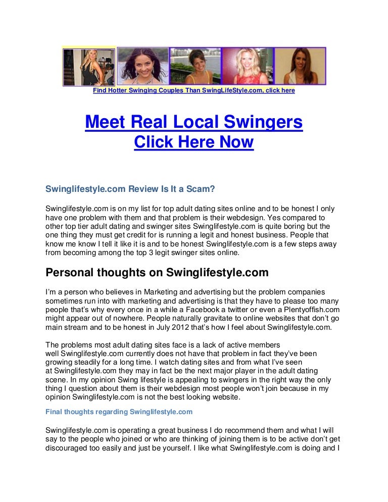 Swinglifestyle Review