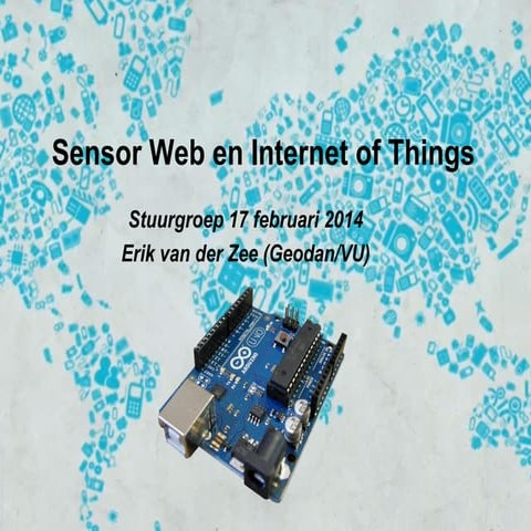 Sensor Web and IoT and the role of Geography