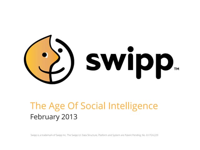 Swipp Age of Social Intelligence