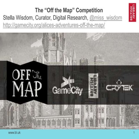 Talk about Off The Map Competition by Stella Wisdom