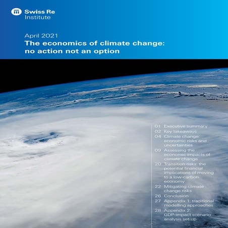 The economics of climate change: no action not an option