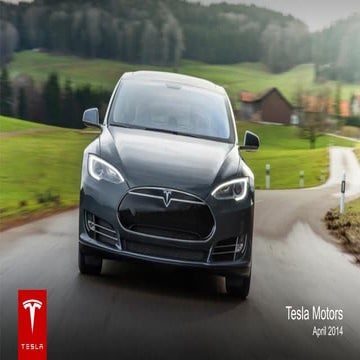 Swiss Cloud Conference 2014: Tesla Motors - verbunden mit der Zukunft des Automobils