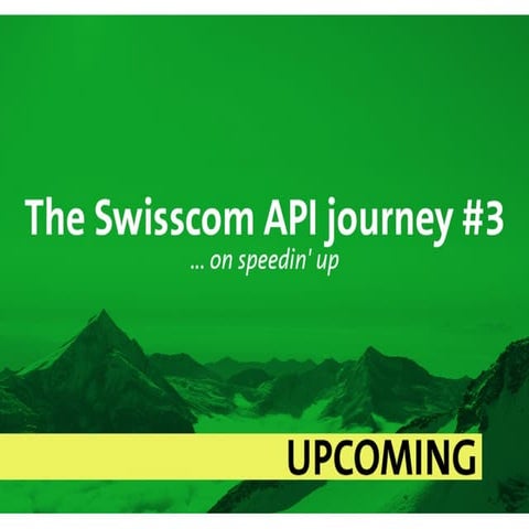 The Swisscom APi journey | PDF