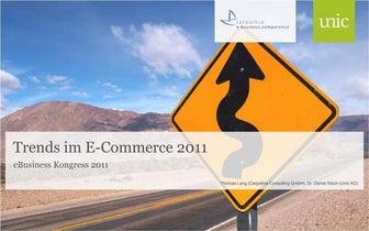 Unic AG - E-Commerce Trends 2011