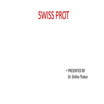 Swiss prot