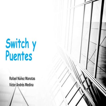 Switch y Puentes