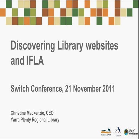 Discovering Library Websites and IFLA