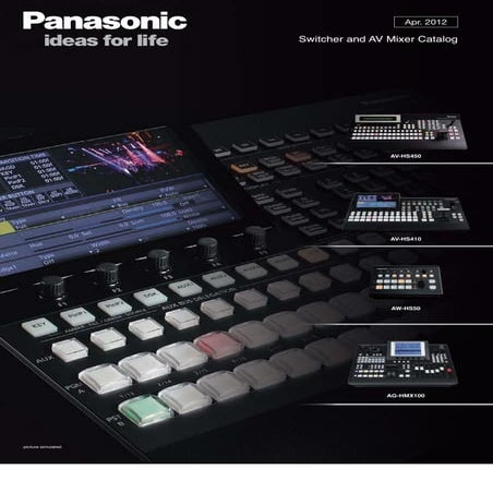 Panasonic mixer family
