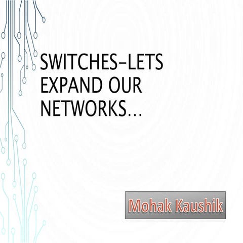Control Your Network ASICs, What Benefits switchdev Can Bring Us | PDF