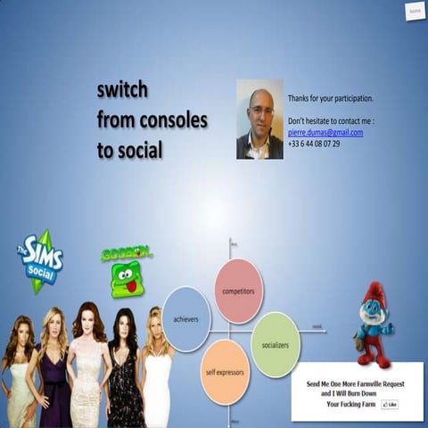 Switch from Consoles to Social games