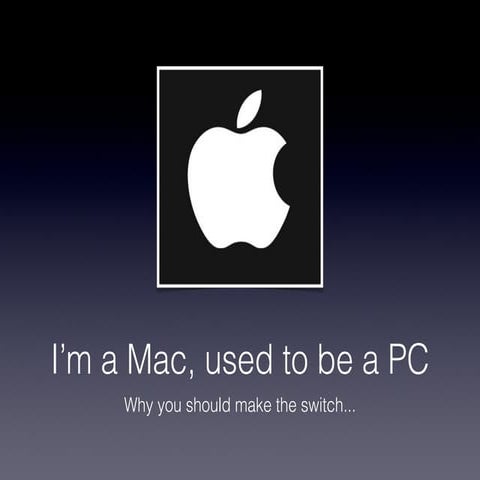 Switching to a mac