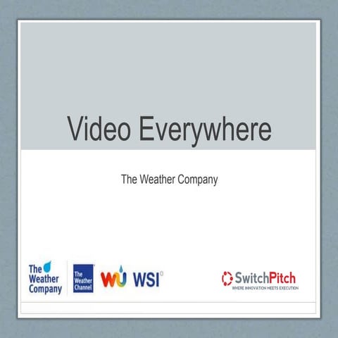 The Weather Company SwitchPitch Atlanta