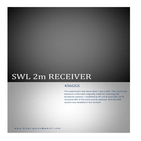 Swl 2m rx