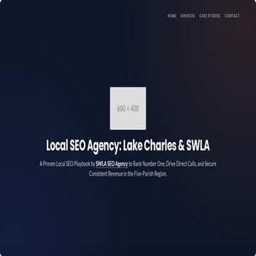 SWLA SEO Agency in Southwest Louisiana & Lake Charles | PDF