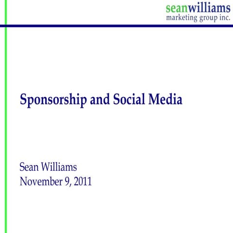 Atlantic Sponsorship Fourm Presentation