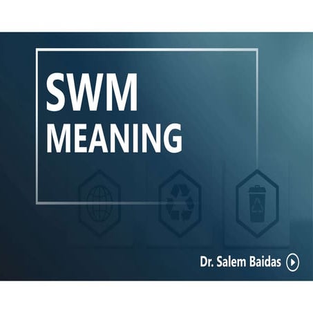 SWM Meaning    
