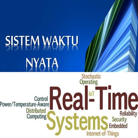 Sistem Waktu Nyata (Real Time System)
