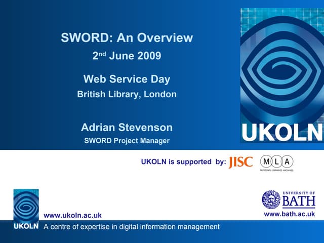 SWORD: An Overview