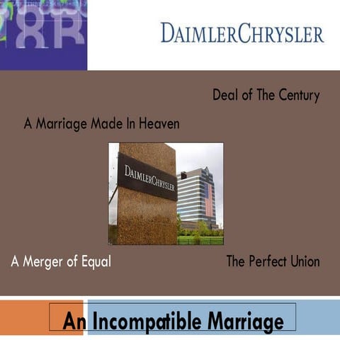 SWOT daimlerchrysler