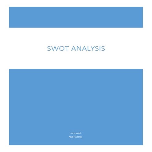 Swot analysis