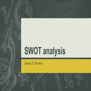 Swot analysis