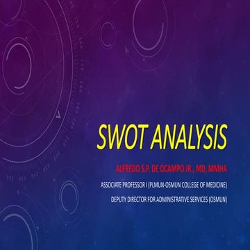 SWOT ANALYSIS lecture.pptx