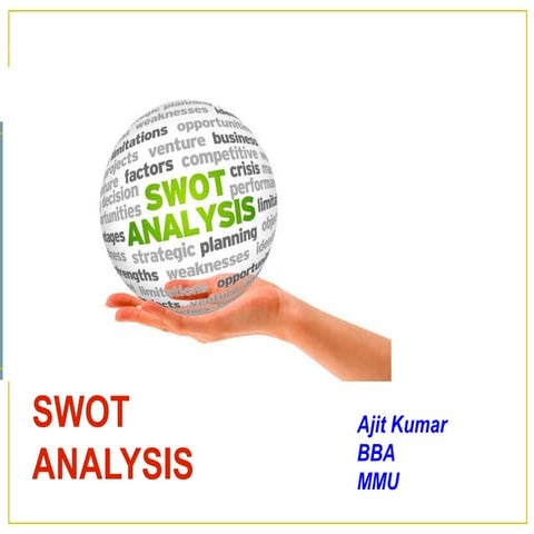 Swot analysis ppt
