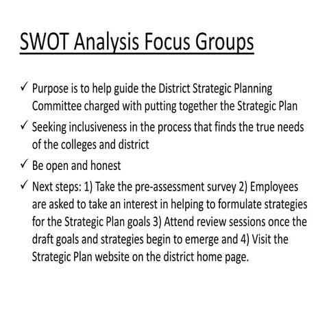 Swot analysis slides yd