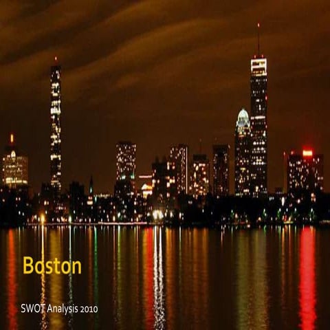Swot Analysis of Boston