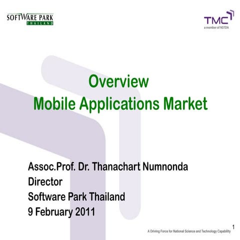 Overview  Mobile Applications Market
