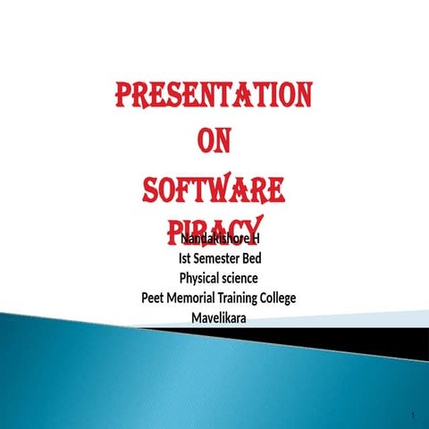 Installing and uninstalling computer software | PPTX