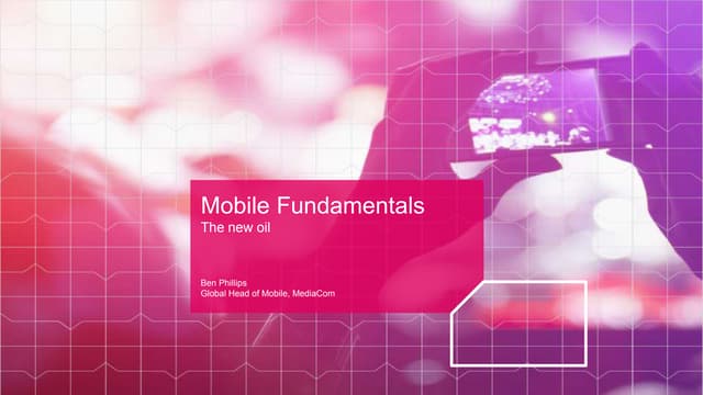 Mobile Moments 2016 -  Ben Phillips - Media Com