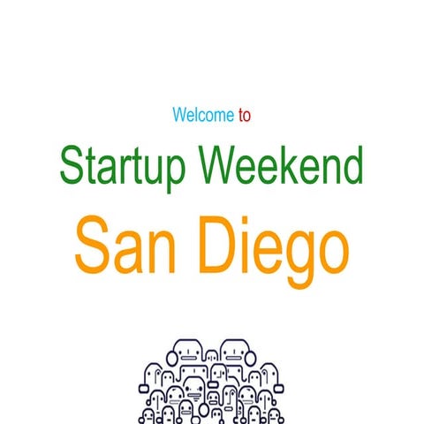 San Diego Startup Weekend Opening