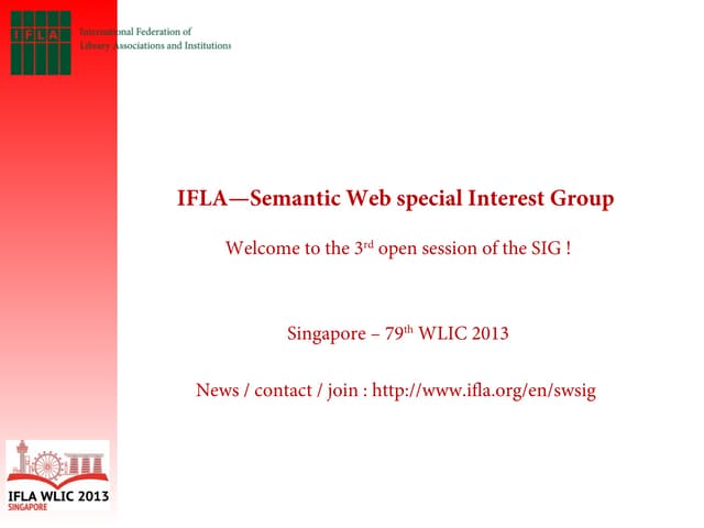 SWSIG intro WLIC2013