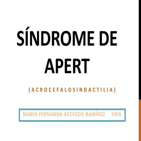 Síndrome de Apert