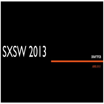 South by Southwest (SxSw) 2013 por Patrícia Marinho